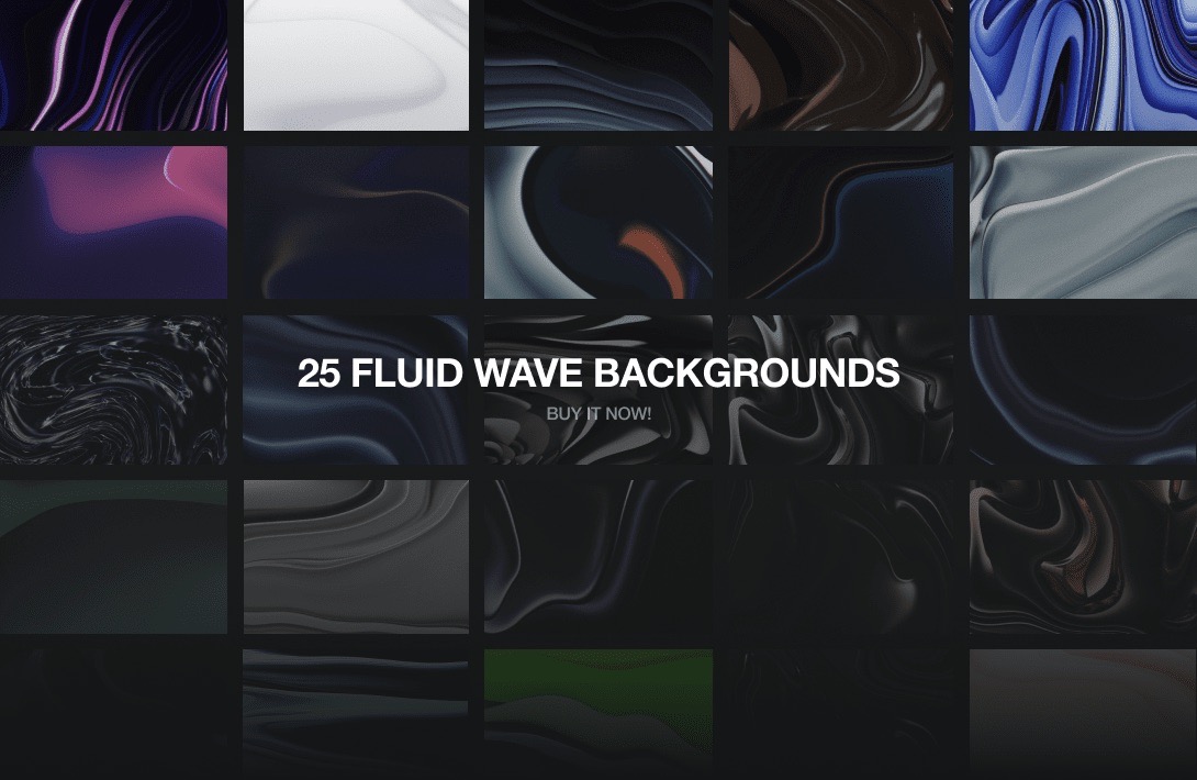 Fluid Grainy Wave Backgrounds