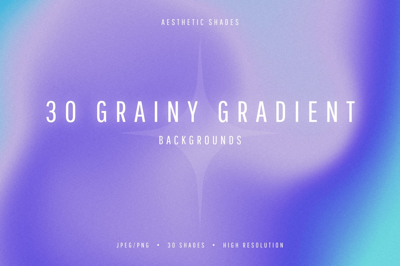 Gentle Gradient Grainy Backgrounds