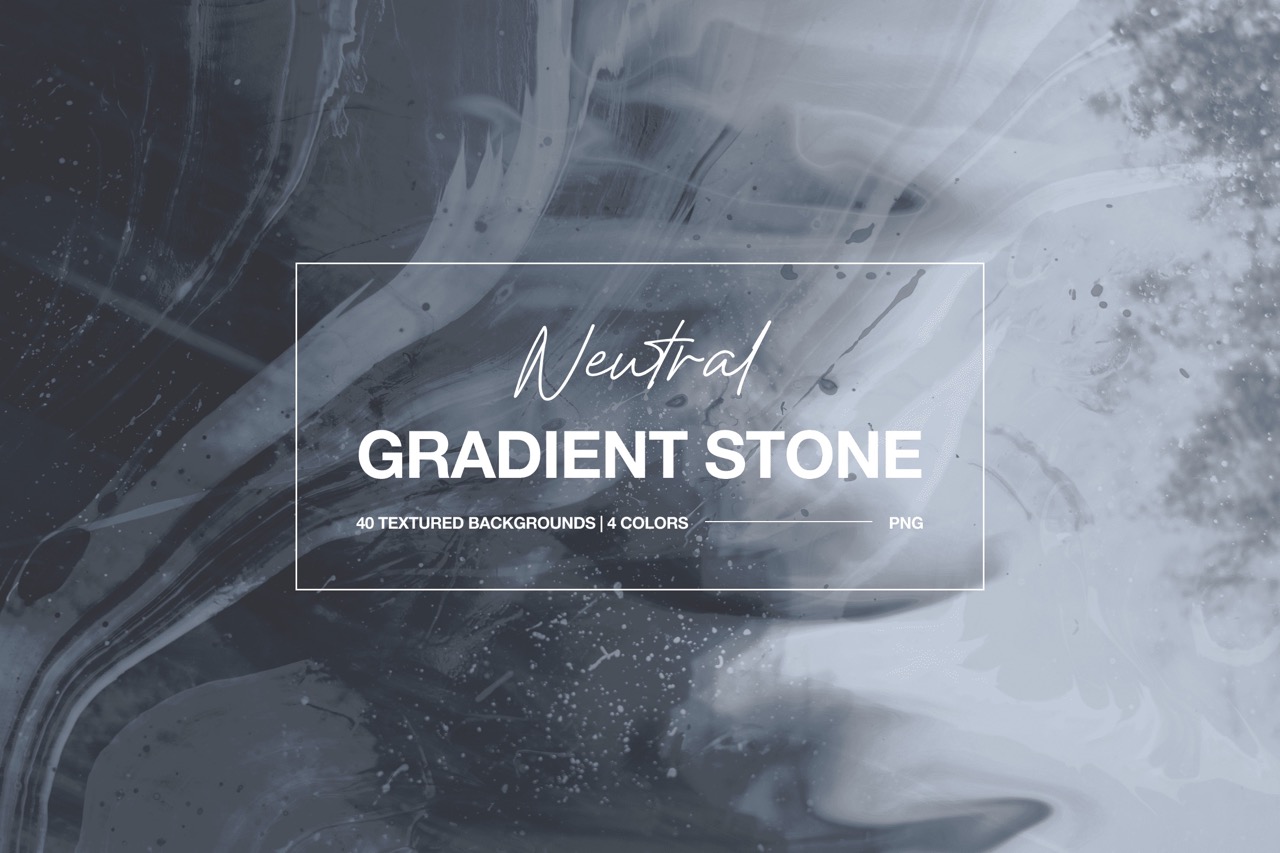 Neutral Gradient Stone Backgrounds