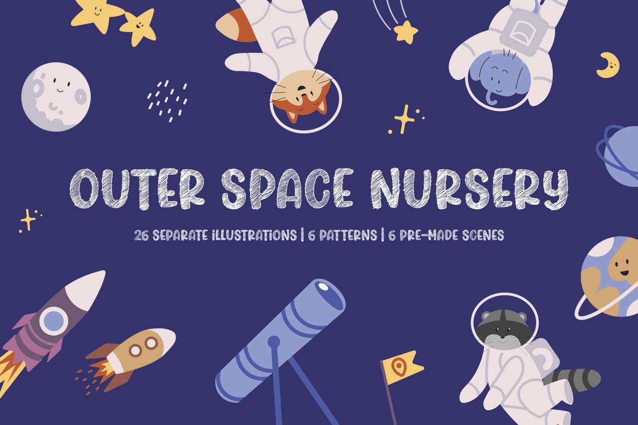 Outer Space Nursery