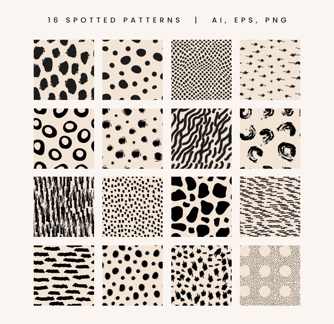 Spotty Abstract Patterns